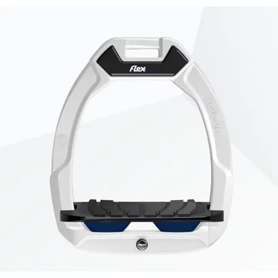 Veiligheidselementen voor paardrijden Met hellend grip Wit/Zwart/Marine Flex-On Safe-On
