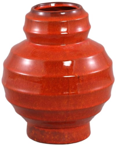 PTMD - Vaas Portian - Oranje - 24.5x24.5x30cm