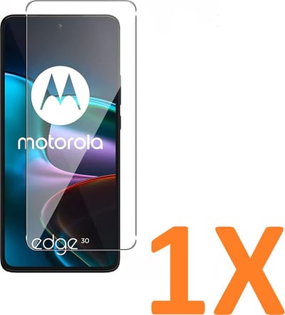 Screenprotector Glas - Tempered Glass Screen Protector Geschikt voor: Motorola Moto Edge 30 - 1x