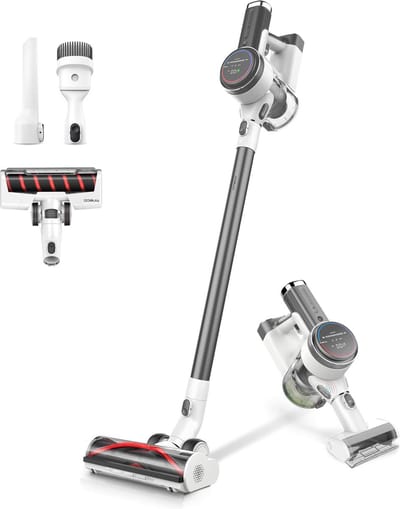 Tineco - PURE ONE S12 Tango Steelstofzuiger - Oplaadbaar - Smart - 21,6V - wit/metallic grijs
