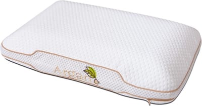 Argan Deluxe Aero traagschuim hoofkussen | 60x40x12 cm | Ergonomisch kussen | Argan Olie | Gezonde nachtrust