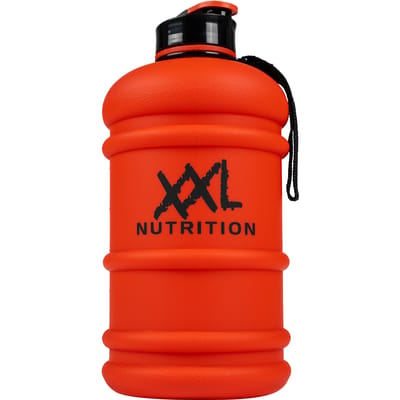 XXL Nutrition - Coated Waterjug V2 Solid Red - Grote Waterfles, Drinkfles, Waterjug met Drinktuit - 2,2 Liter