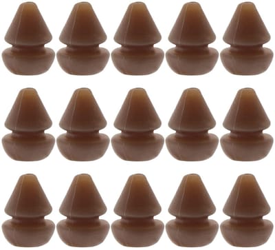 VT Goods - Helikopter Kraal - Vissen Accessoires - Rubber - Chod Rig - 50 Stuks - Ideaal voor Karper Vissen - Bruin
