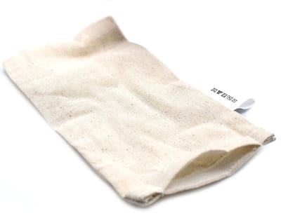 Natuurlijk katoenen oogkussen zonder vulling - inhoud 113 gram - 4 stuks