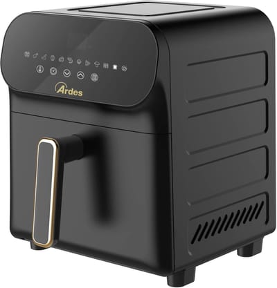 Heteluchtfriteuse - Airfryer - Gezond Frituren - Digitale Touch Display - 6 Liter - Zwart
