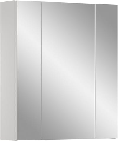 Moderne Spiegelkast voor Badkamer - Ruime Opbergkast met Spiegel - 60x70x18 cm