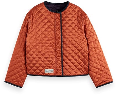Scotch & Soda The 40Th Anniversary Embroidered Reversible Souvenir Jacket