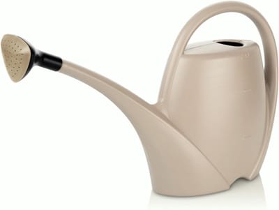 Gieter - As-grijs - 2,5 l - Hoogwaardig Kunststof met Douchekop - Voor Kamerplanten