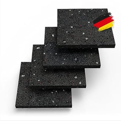 Trillingsdemper voor Wasmachine - Antislip Rubberpads 90x90 mm [4 Stuks] - Geschikt voor Diverse Toepassingen