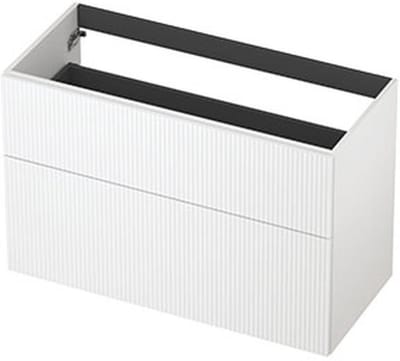 INK - Onderkast 2L A-sym Gelakt Gefr. Front - 1000x450x650 Mm - Mat Wit