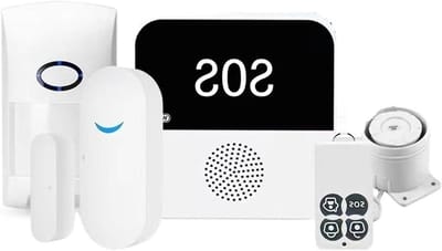 Smart Home Alarm - Beveiligingskit Inbraak - Woning Beveiligen - Draadloze WiFi Bediening - 29 Inch Scherm - Kit A