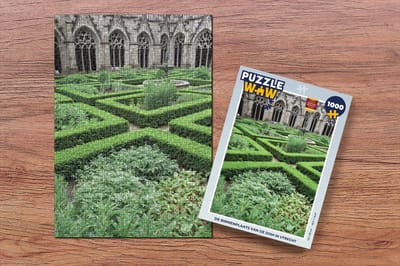 Puzzel Tuin - Domtoren - Utrecht - Legpuzzel - Puzzel 1000 stukjes volwassenen