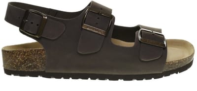 Bruin Leder Herensandalen Comfort Bionatura maat 40