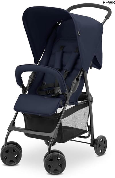 RFWR® Ultralichte Reiskinderwagen tot 15 kg met Ligfunctie - Compact Inklapbaar en Veilig