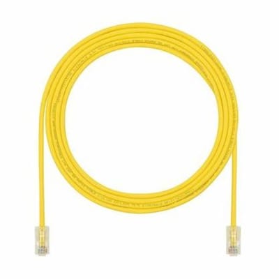 Panduit Cat6, 0.5m netwerkkabel Geel 0,5 m U/UTP (UTP)
