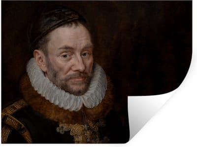 Muurstickers - Sticker Folie - Willem van Oranje - Schilderij - Oude meesters - Kunst - 40x30 cm - Plakfolie - Muurstickers Kinderkamer - Zelfklevend Behang - Zelfklevend behangpapier - Stickerfolie