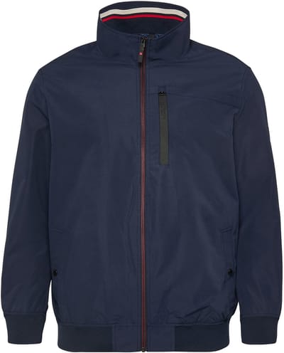 s.Oliver - male - Sportieve blouson met opstaande kraag en geribde manchetten