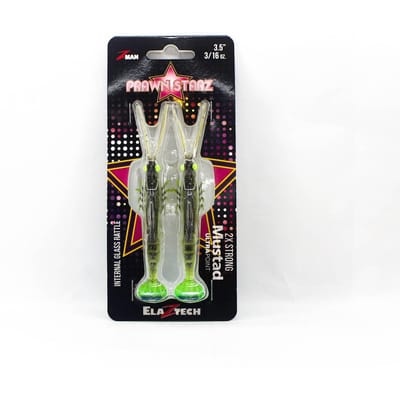 Zman Soft Lure PrawnstarZ 3,5 Inch 2/Pack Fried Chicken (9125)
