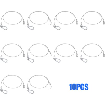 Veiligheidskabel Staaldraad Podiumverlichting Veiligheidstouwen Beveiligingskabel Apparatuur Bar Led Moving Head par Pack of 10