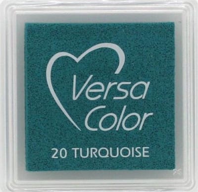 Stempelkussen turquoise mini Versacolor - Tsukineko