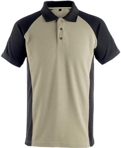 Mascot Unique Poloshirt 50569-961 - lichtkhaki/zwart - 2XL