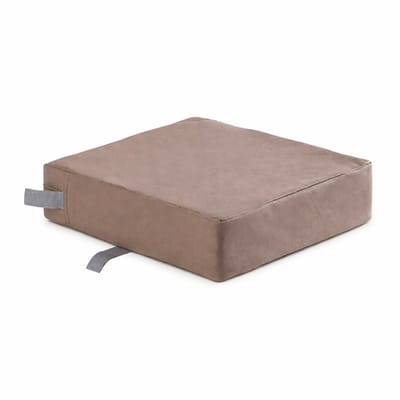 Stoelverhoger Kind – Zitverhoger Eetkamerstoel – Kinder Zitkussen – 8 cm – Bruin – Afneembare & Wasbare Hoes – 3 t/m 8 jaar