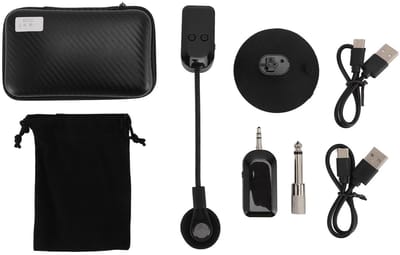 OmGoods - Dailygoody - 2.4G Instrument Pickup - Microfoon Systeem - Geschikt voor gitaar en viool - Ideaal voor optredens - Draadloos audio systeem - Eenvo