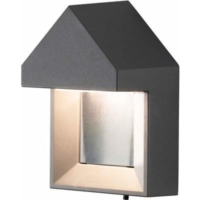 Konstsmide Cosenza 7958-370 LED-buitenlamp (wand) Energielabel: G (A - G) LED LED vast ingebouwd 5 W Antraciet