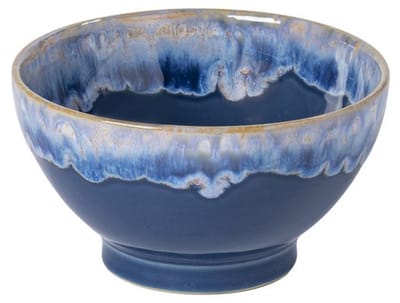 Costa Nova - servies - kom - Grespresso blauw - aardewerk - 14,5 cm rond