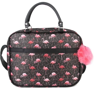 Flaminpop Laptop Computertas - Meerkleurig en Zwart, Eén Maat