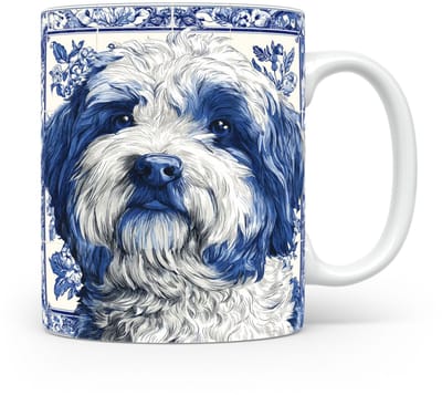 Mok Havanese Beker voor koffie of tas voor thee, cadeau voor dierenliefhebbers, moeder, vader, collega, vriend, vriendin, kantoor, opa, oma, hond, kerst, sinterklaas, verjaardag