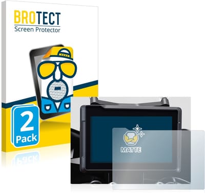 BROTECT - Screenprotector voor KTM 1290 Super Duke GT 2022 TFT 7" Snelheidsmeter - Folie Beschermfolie matte 2 Stuks