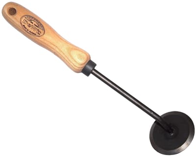 De Wit Rondschoffel en discusschoffel met essen handvat | 14 cm