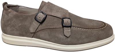 Berkelmans Zonda Dodo Instappers Taupe Suede Heren - Taupe - 41