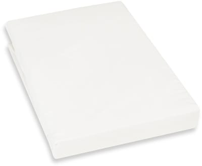 Kayori Kai Hoeslaken Katoen - 160x200-210cm - Matrasdikte 35cm - Rondom Elastiek - Offwhite