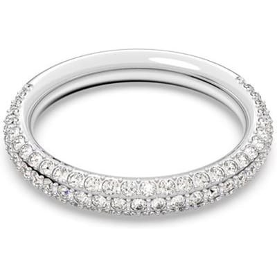 Swarovski Dextera Exquisite Mode Veelzijdige Rhodium Vergulde Ring Damesringen Zilver 5402438 58 white