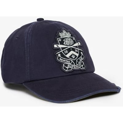 Superdry Vintage Crest Baseballpet Blauw Grootte: 1SIZE