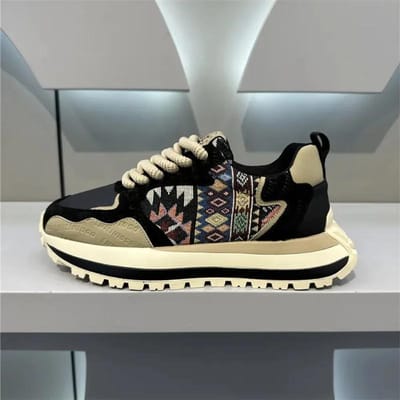 Sneakers Herenschoenen Mode Skateboard Casual Sport Leer Outdoor Designer Luxe Platform Hardlopen Tennis Werkschoenen voor Heren 41 blauw