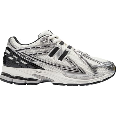 Witte Leren Sneakers Met Rubberen Zool Voor