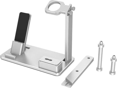 DrPhone 5-Serie - Oplaadstation - Aluminium Docking Station Houder voor Hoofdtelefoon - Geschikt voor IOS - Horloge - iWatch