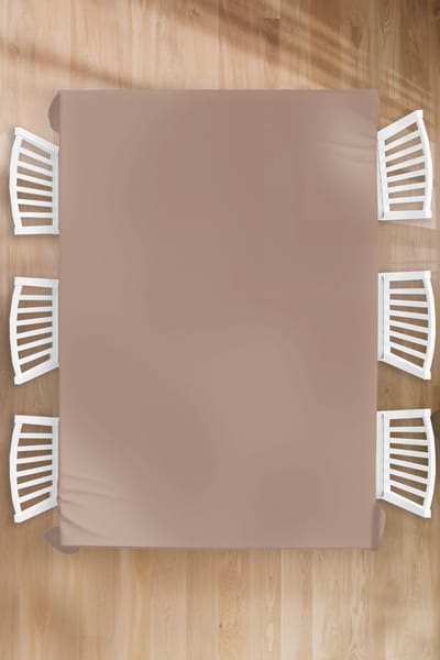 Tafelkleed - Tafellaken - 180x260 cm - Beige - Kleur - Roze - Binnen en Buiten
