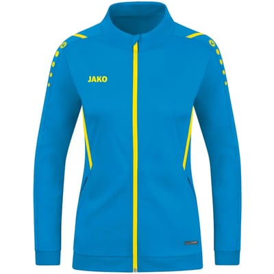 Jako Challenge Polyestervest Dames - Jako Blauw / Fluogeel | Maat: 34
