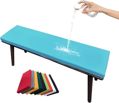 Waterdicht Zitkussen - Bankkussen Tuin - Buiten Zitten - Antislip Ontwerp - 140x55x5cm - Blauw