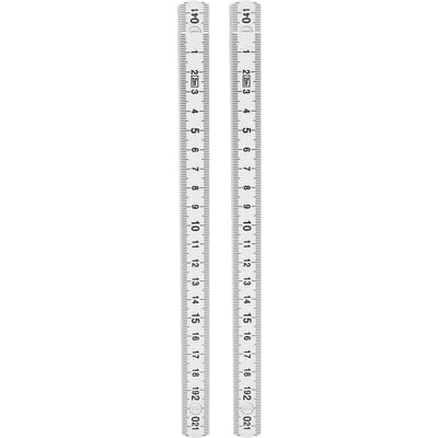 Règle de charpentier pliable de 2 m, 2 pièces, bâton de mesure compact et léger, outil de travail du bois