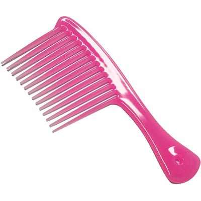 1 STuks Grote Tand Kam Handvat Ontklitten Verminderen Haaruitval Kam Haar Kapper Salon Kleuren Styling Borstel Gereedschap