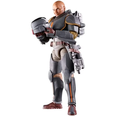 Hasbro Star Wars - The Bad Batch Black Series Wrecker (Mercenary Gear) 15 cm Actiefiguur - Multicolours
