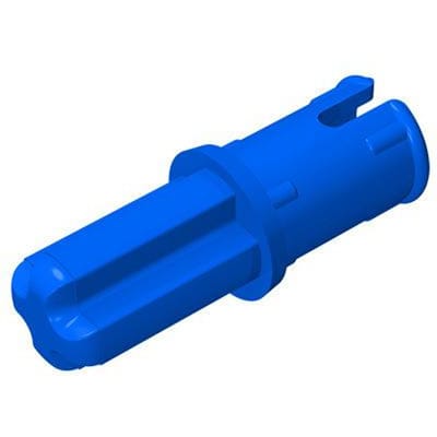 50 stuks MIJN EIGEN CREATIE Onderdelen 43093 High Tech As Pin 1L Inclusief Wrijvingsribbels Langs Montage Baksteen Deeltje Kind Speelgoed DOE-HET-ZELF blue