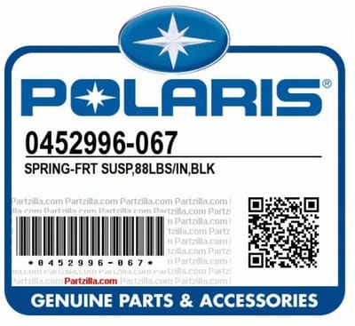 Ressort origine pour Quad Polaris 90 Sportsman 2008 à 2014 0452996-067 Neuf