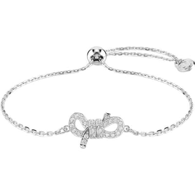 Swarovski Lifelong Strik Kristal Armband Unisex armband Zilver 5743578 Box (Random Color) white