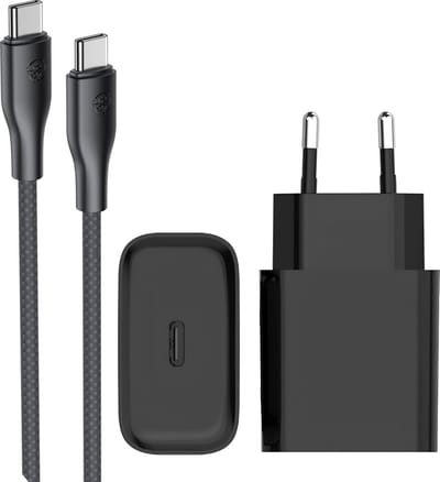 20w usb C Oplader + usb C Kabel 2 Meter - Oplader geschikt voor Galaxy A57, A56, A55, A36, A35, A34, A33, A26, A25, A24, A23, A17 5G, A16, A15